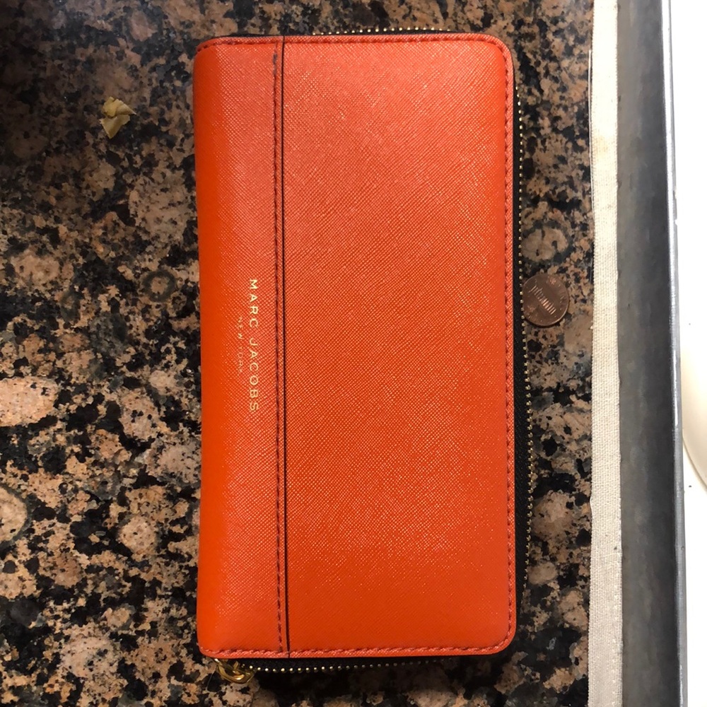 Orange Marc Jacobs Wallet